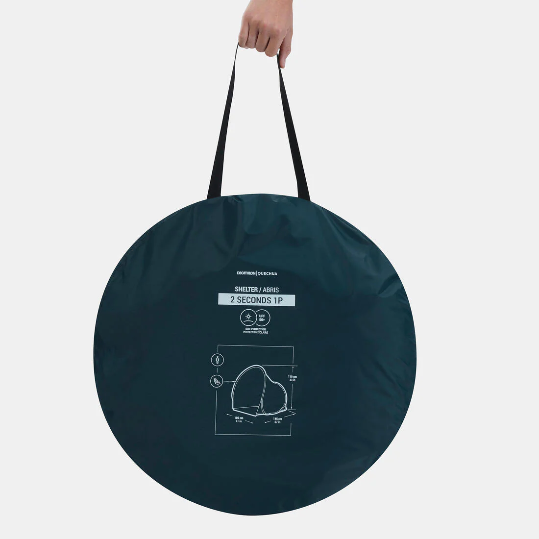 Instant Camping Shelter - 1 adult or 2 kids - 2 Seconds 1P - Image 2