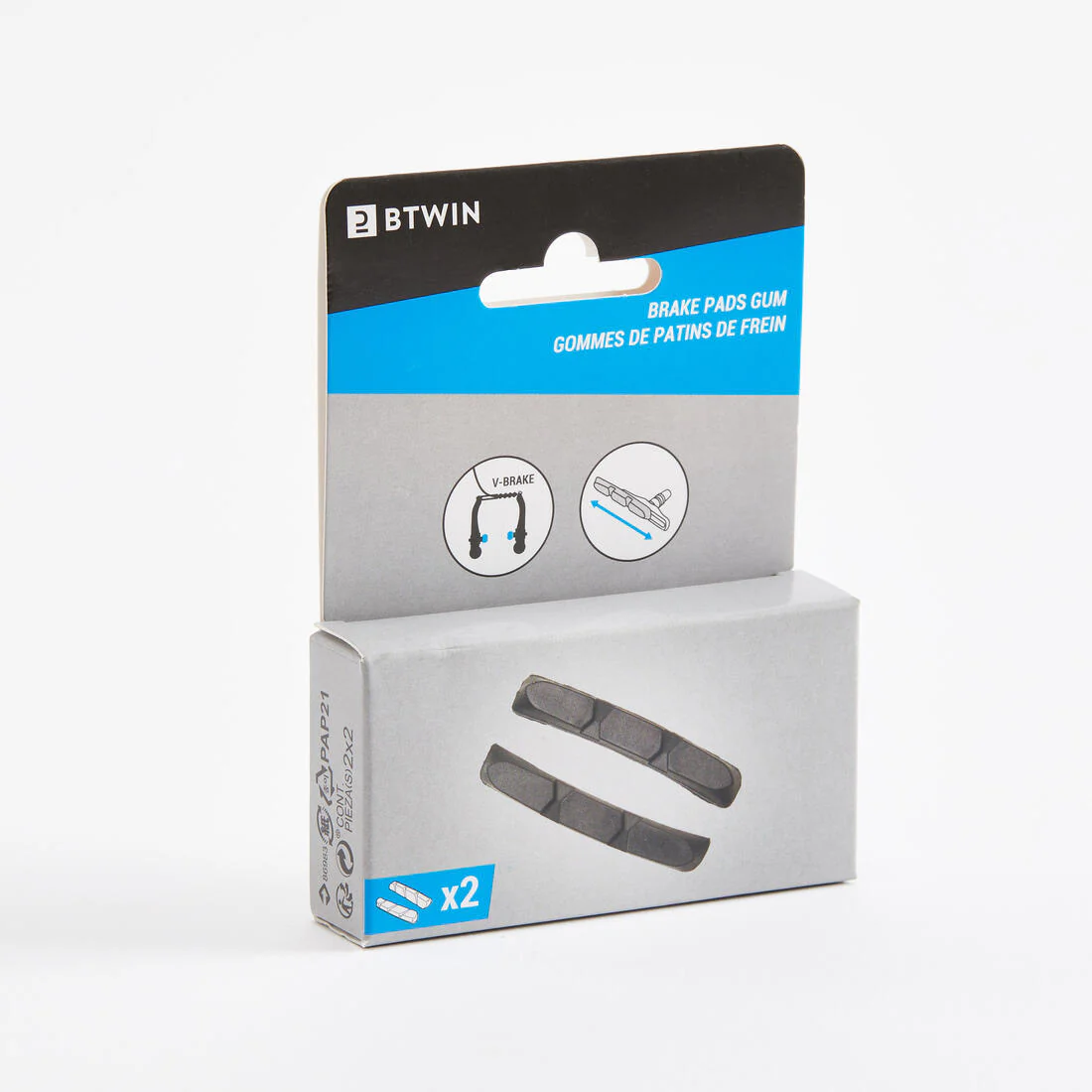 Interchangeable MTB V-Brake Pads 500 - Image 4