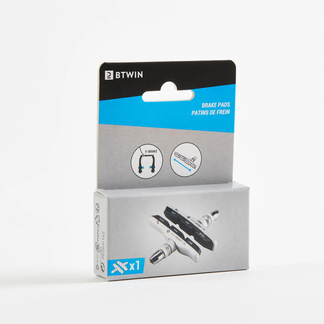 Interchangeable V-Brake Brake Pads 500 - Image 4