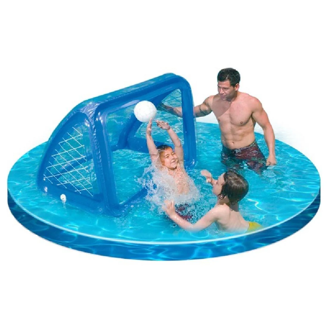 Intex 58507 Floating Water Polo Game - Inflatable Pool Goal Set (Ages 6+) - Image 2