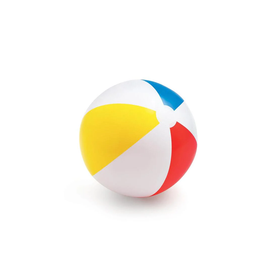Intex Glossy Panel Inflatable Beach Ball - 51cm Diameter (Ages 3+)