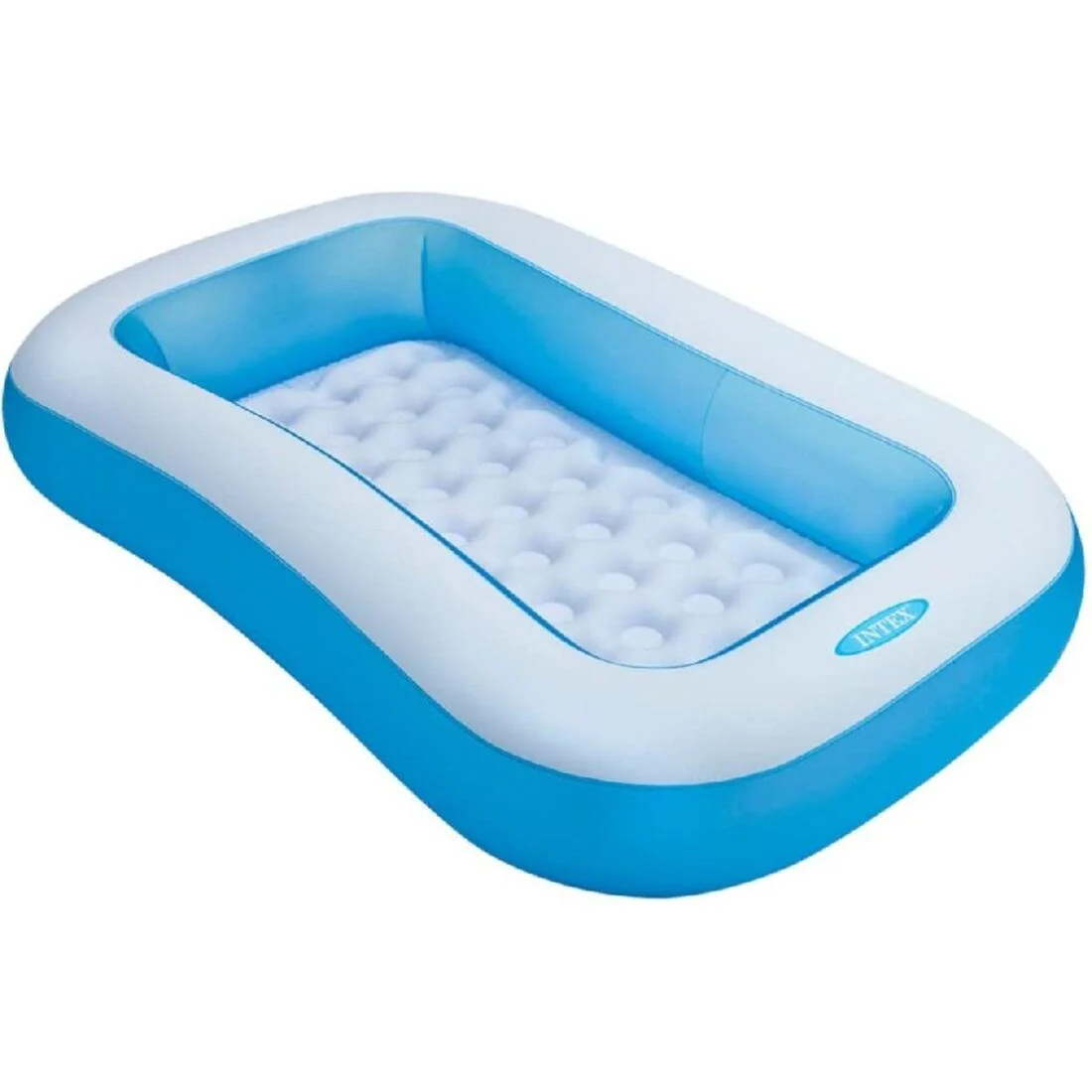Intex Rectangular Baby Pool - 166cm x 100cm x 25cm (Soft Inflatable Floor) - Image 3
