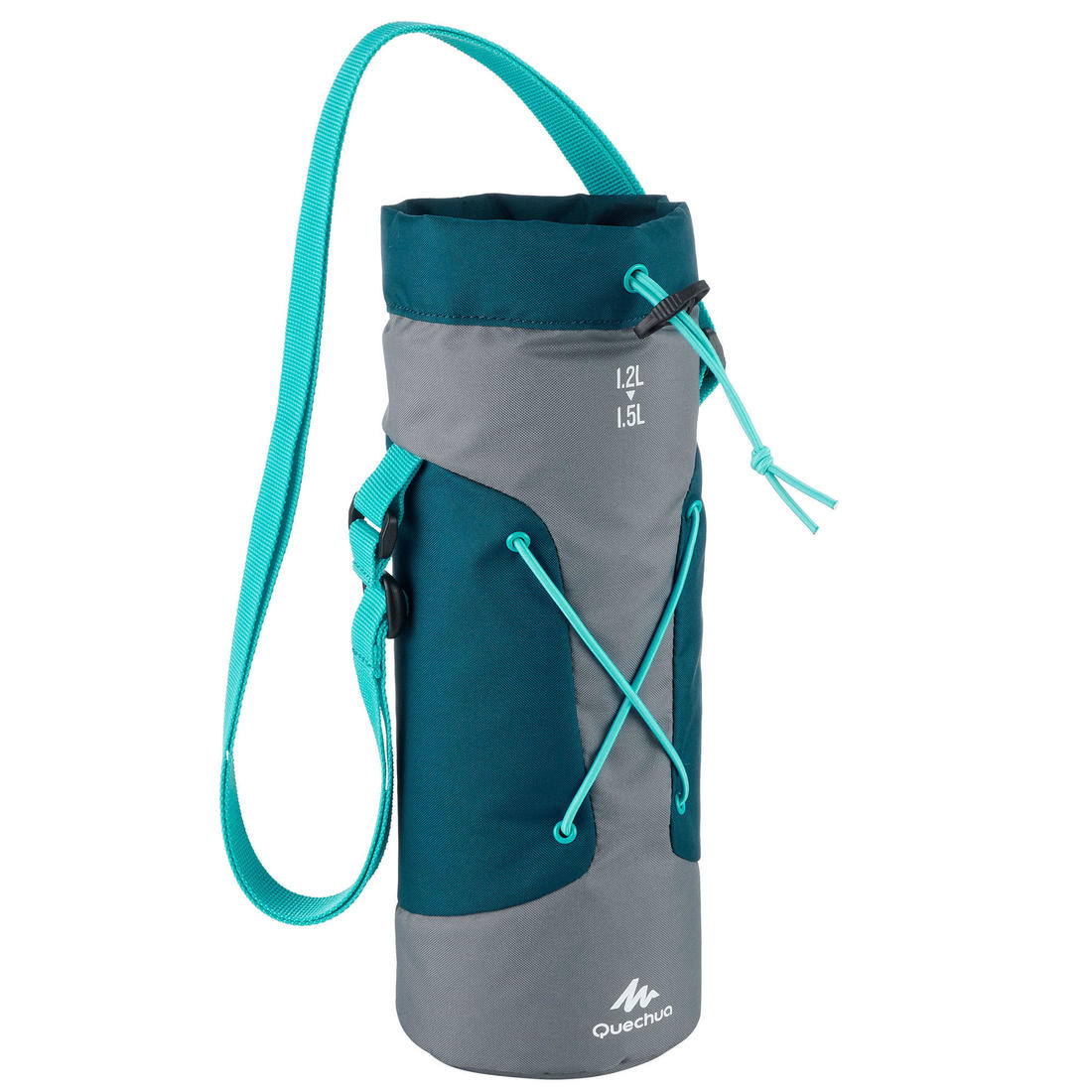 Isothermal Cover for Hiking Flasks - Grey/Blue - Image 4