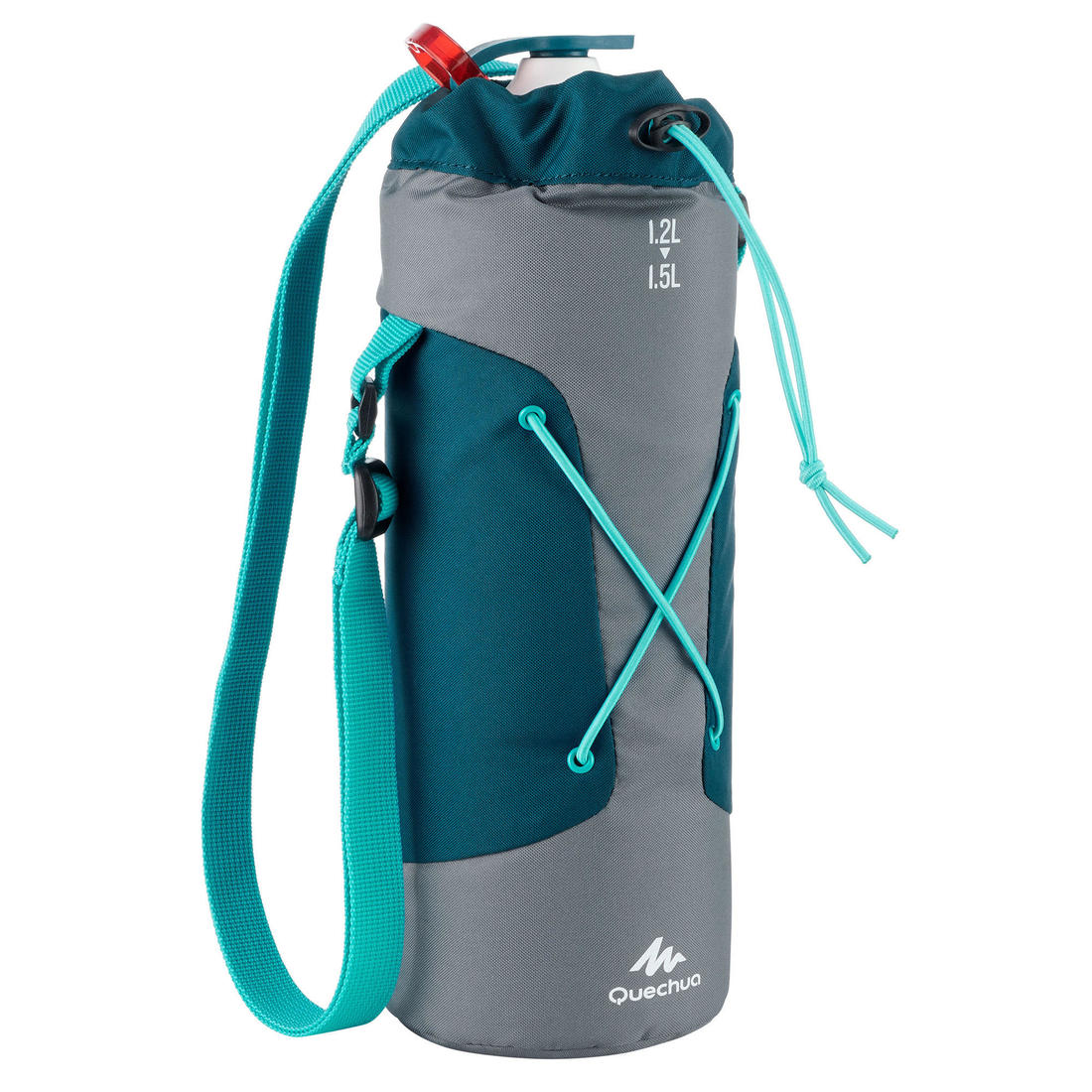 Isothermal Cover for Hiking Flasks - Grey/Blue - Image 5
