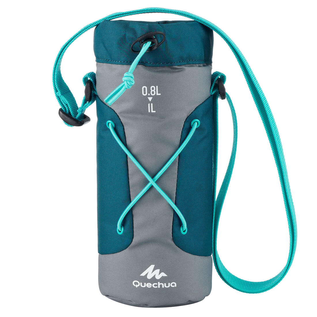Isothermal Cover for Hiking Flasks - Grey/Blue - Image 5