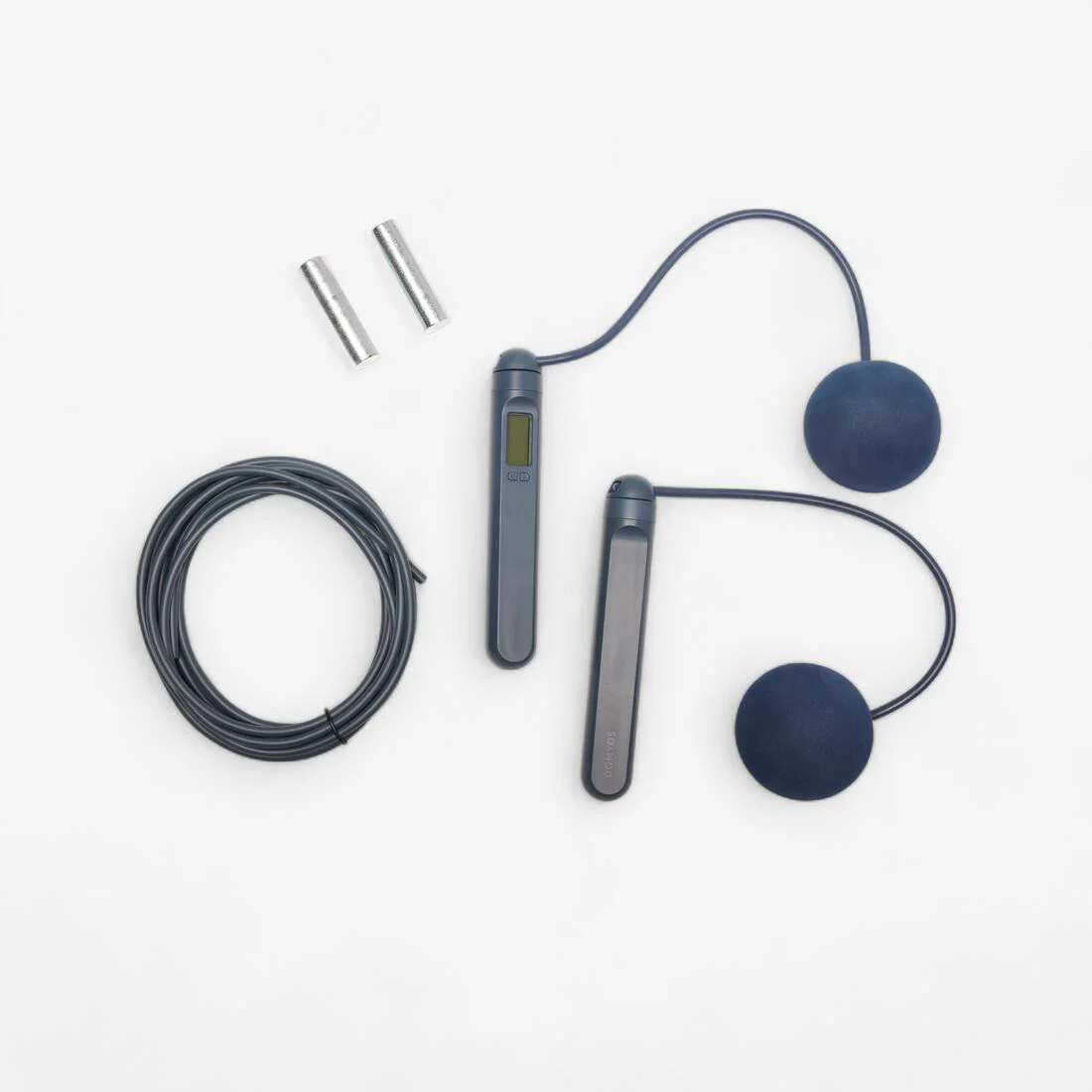 JUMP ROPE 800 COUNTER DOUBLE BLACK