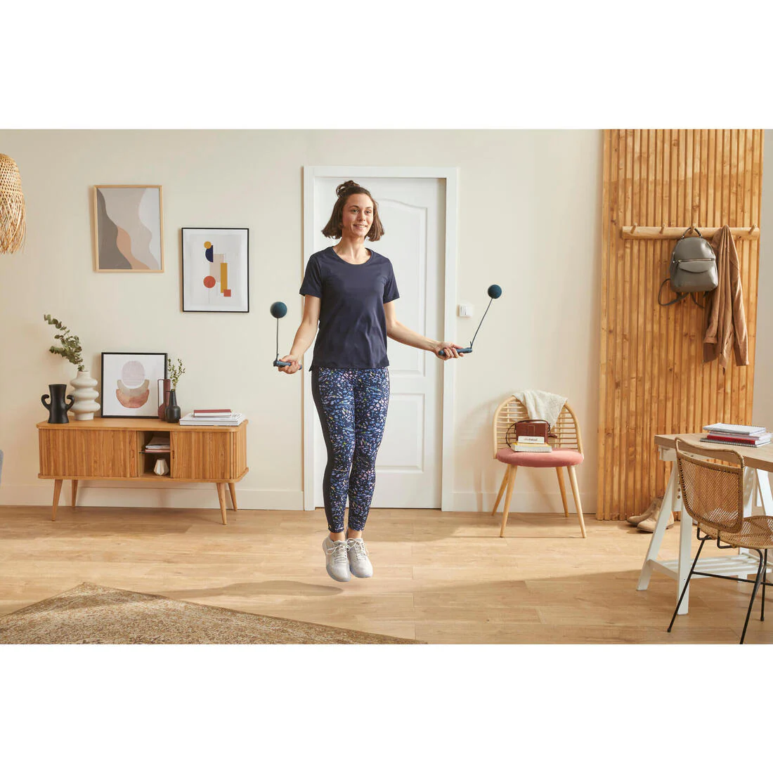 JUMP ROPE 800 COUNTER DOUBLE BLACK - Image 11