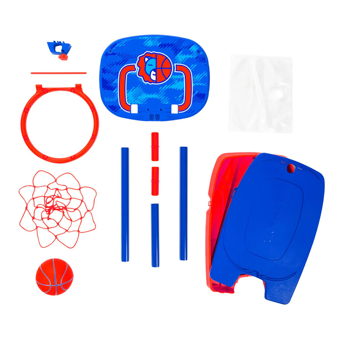 K100 Kids' Adjustable Basketball Hoop (0.9 to 1.2m) - Image 3