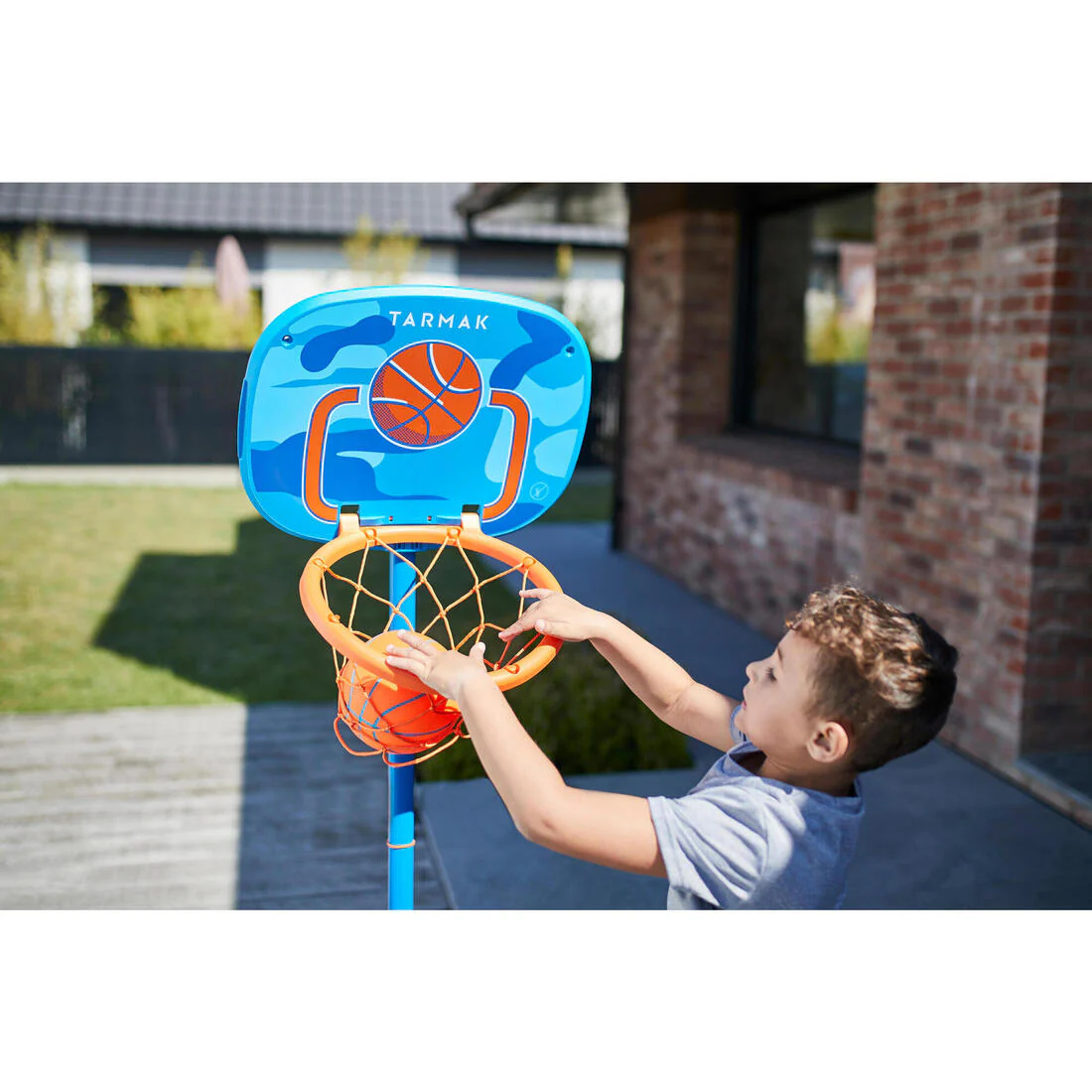 K100 Kids' Adjustable Basketball Hoop (0.9 to 1.2m) - Image 5