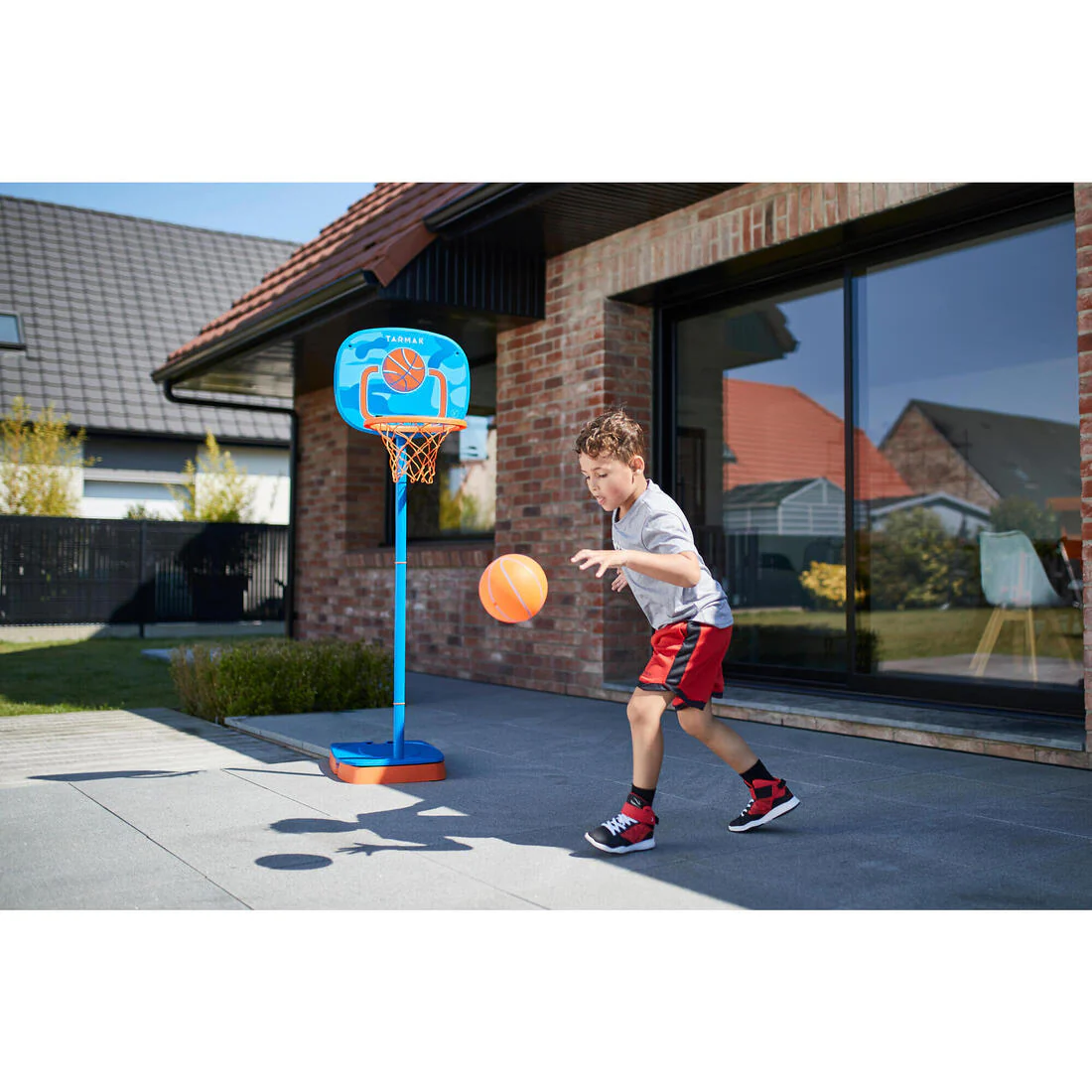 K100 Kids' Adjustable Basketball Hoop (0.9 to 1.2m) - Image 7