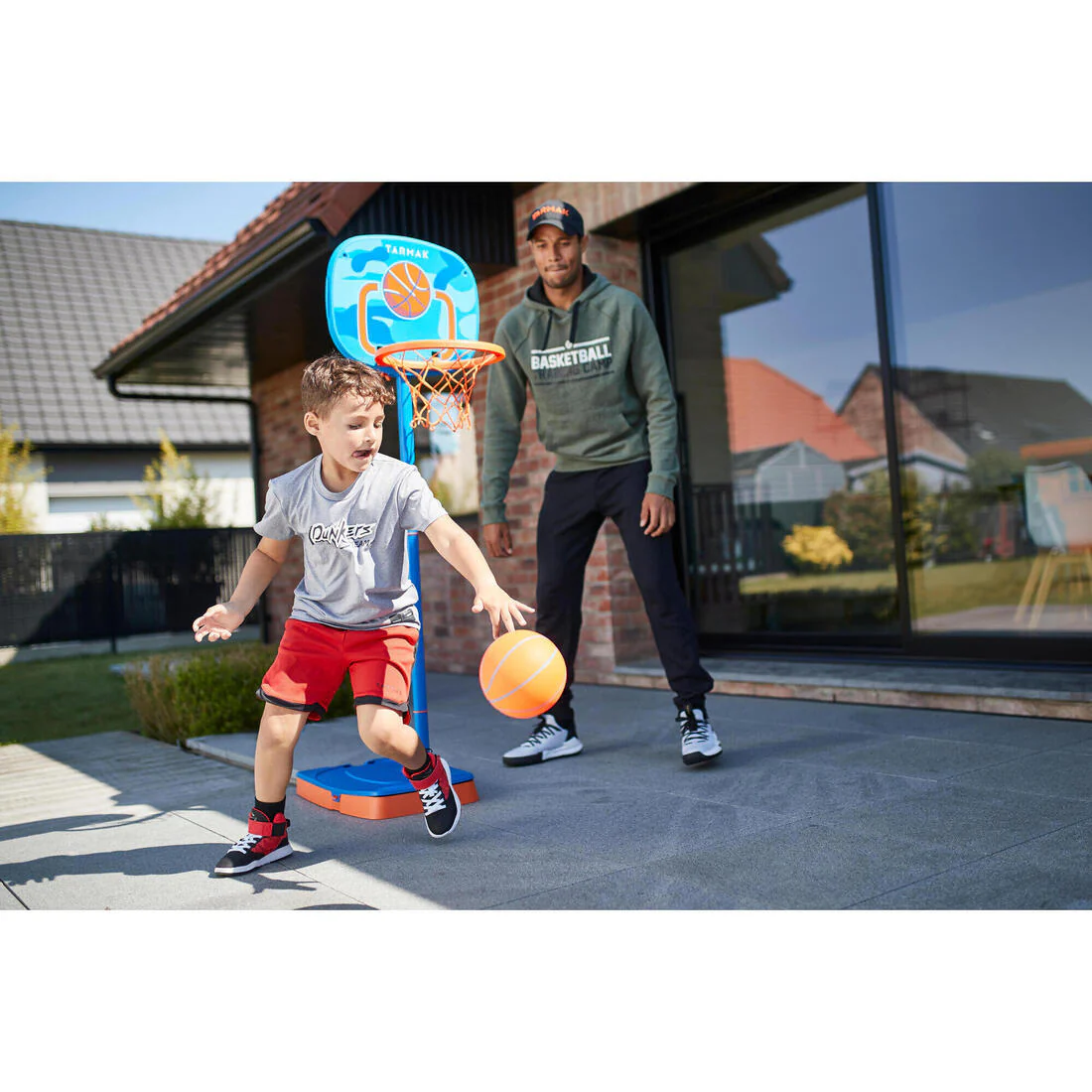 K100 Kids' Adjustable Basketball Hoop (0.9 to 1.2m) - Image 8