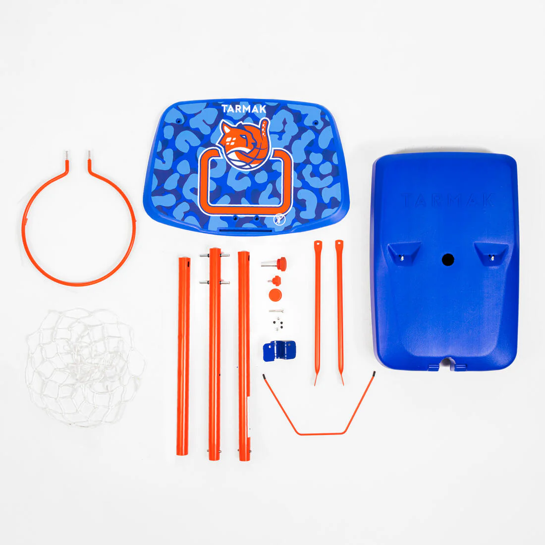 K500 Kids' Portable Basketball Hoop with Adjustable Stand (1.30m to 1.60m) - Image 10