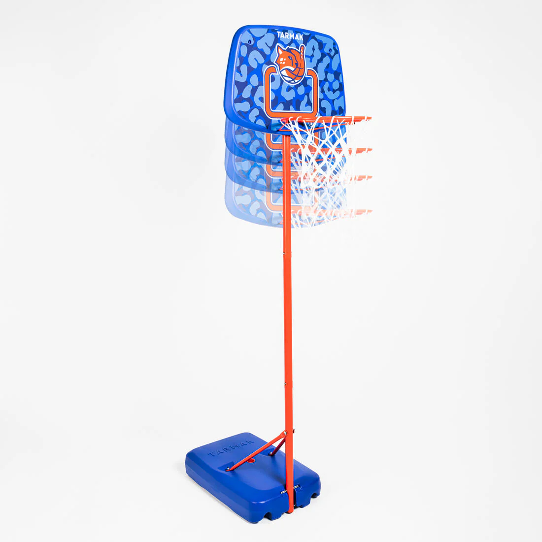 K500 Kids' Portable Basketball Hoop with Adjustable Stand (1.30m to 1.60m) - Image 3