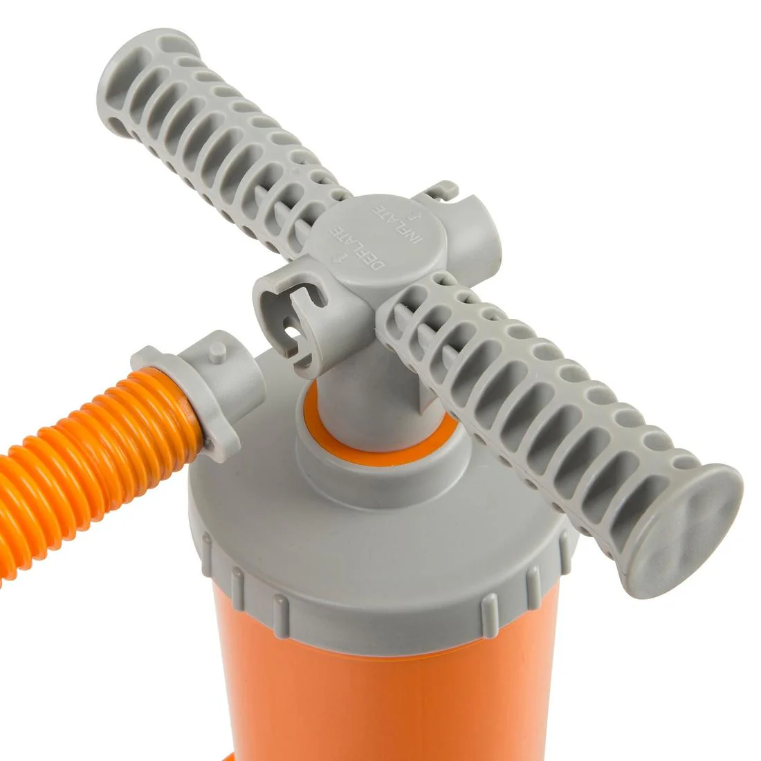 Kayak Dual-Action Low-Pressure Manual Pump 1-3 PSI 2 X 1.4 L Orange - Image 3