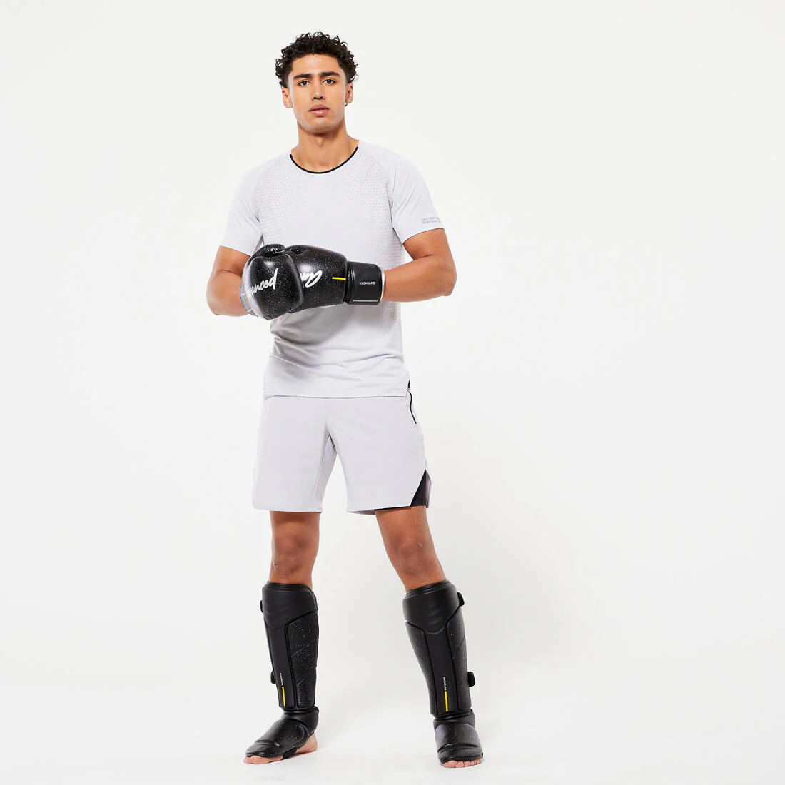 Kickboxing/Muay Thai Gloves for Intermediate Boxers - Black - Image 5