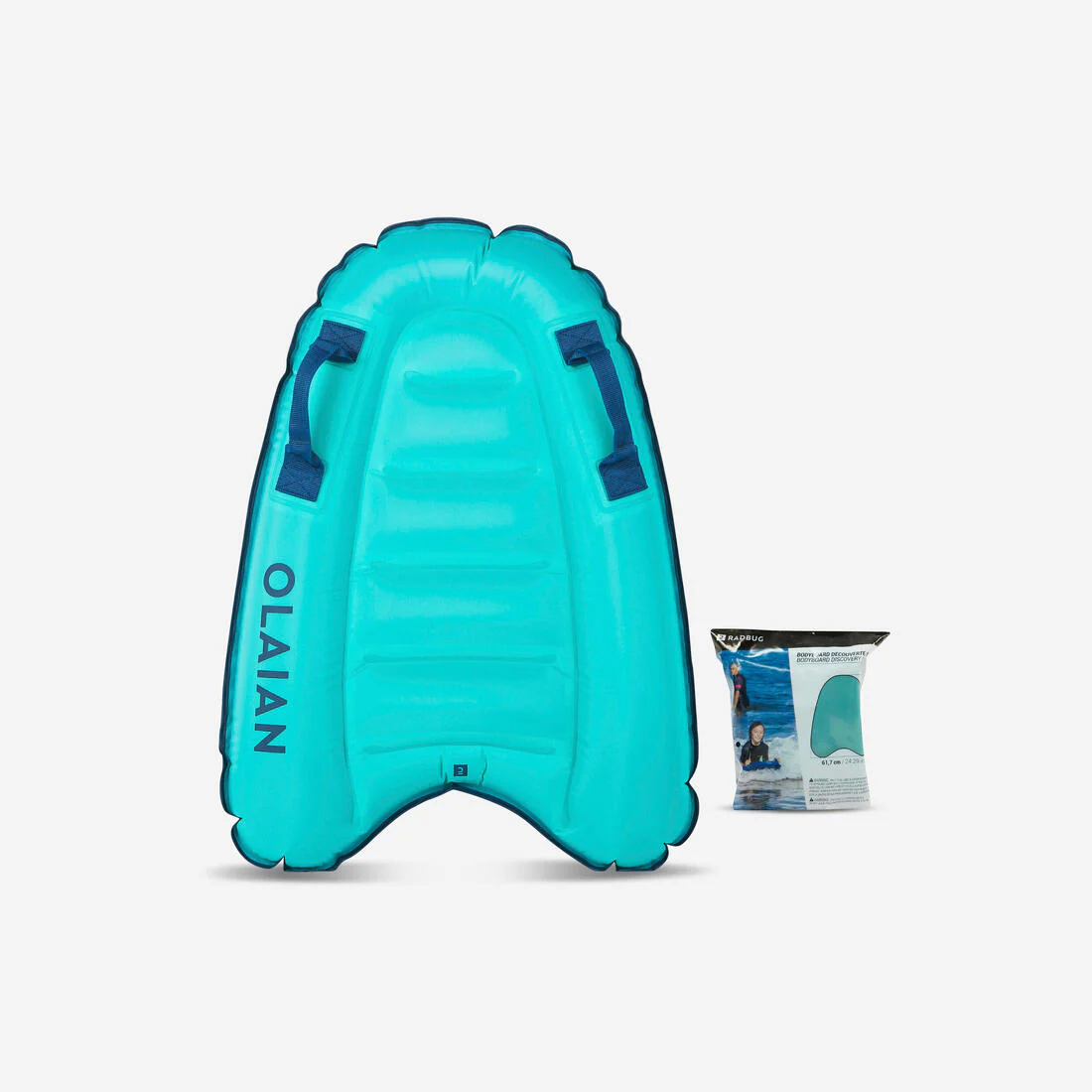 Kid's inflatable bodyboard for 4-8 year-olds (15-25 kg)