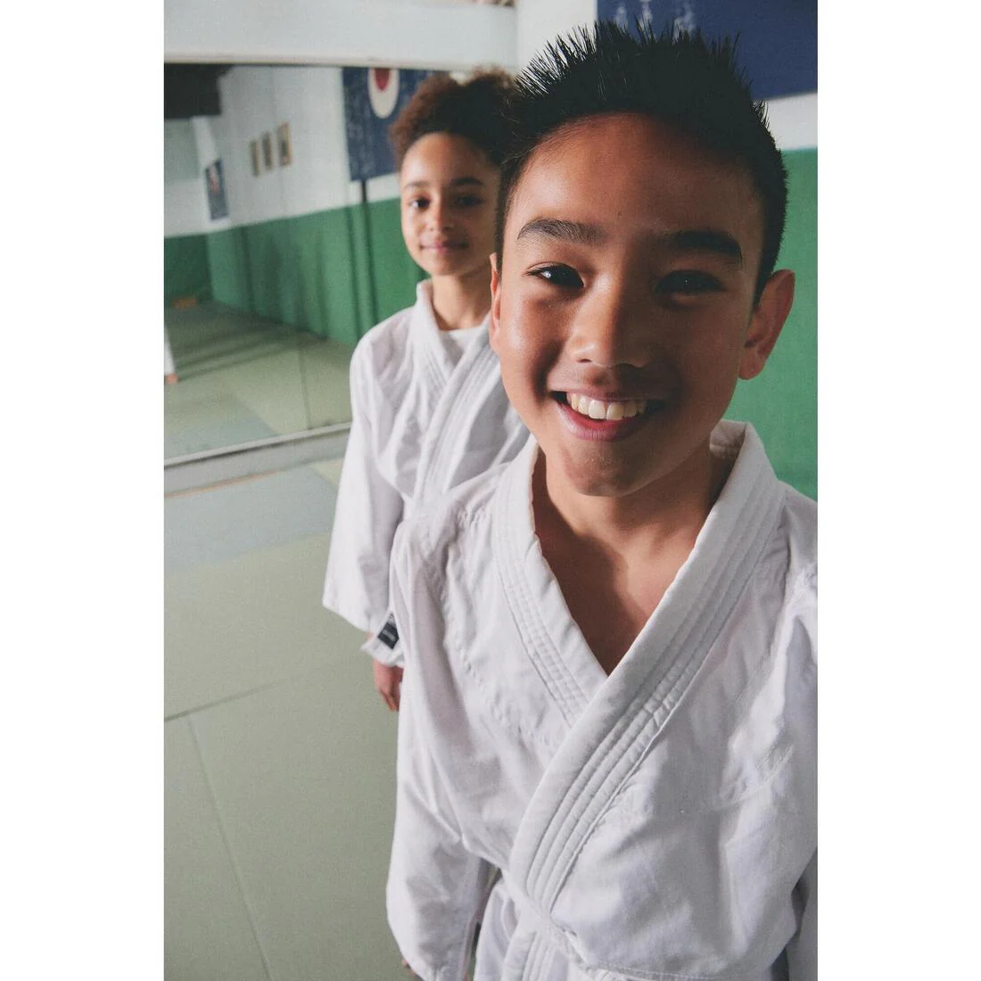 Kid's Judo Uniform for Beginners - White - Image 11