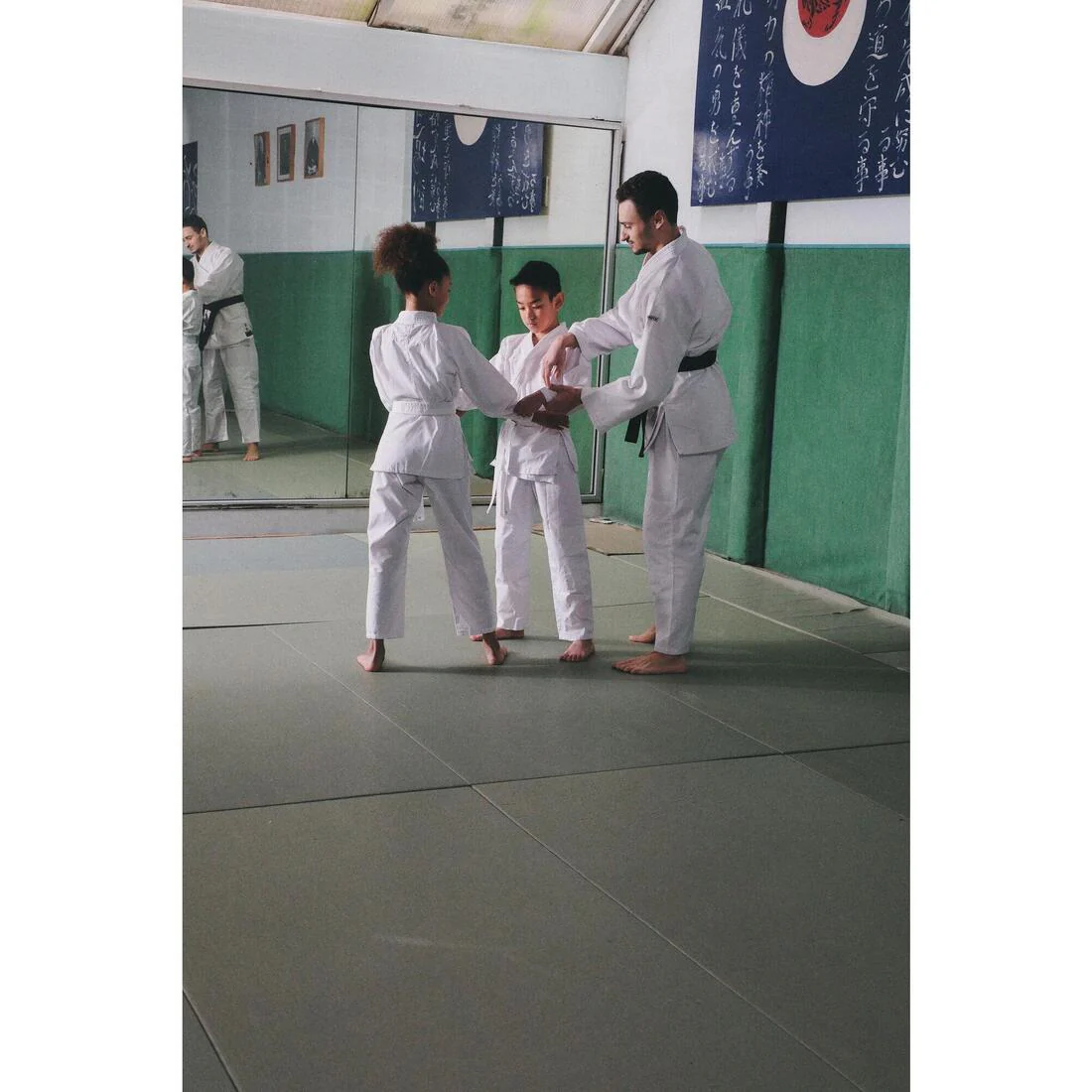 Kid's Judo Uniform for Beginners - White - Image 8