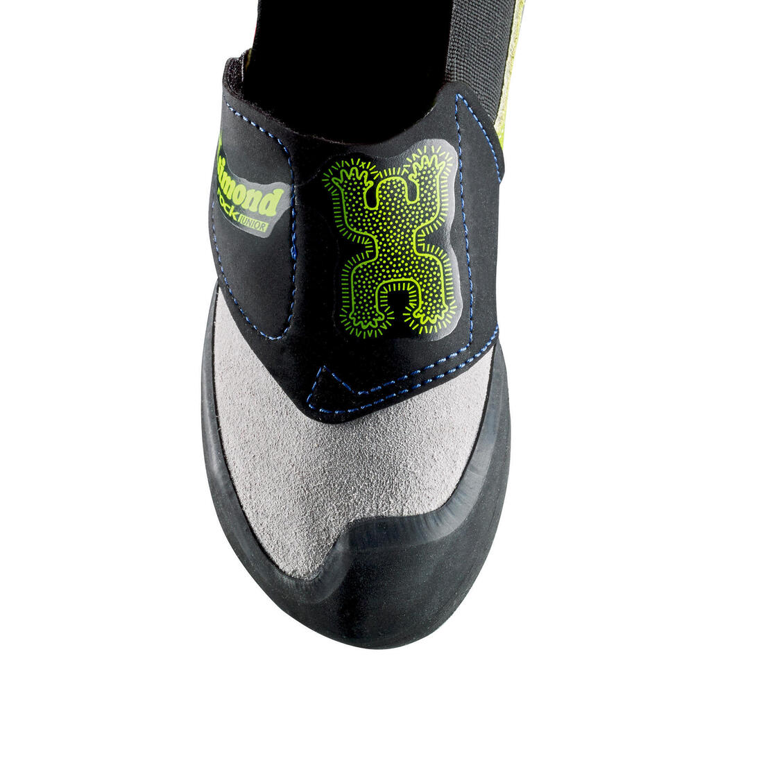 KID'S ROCK CLIMBING SHOES GREY GREEN - Image 6