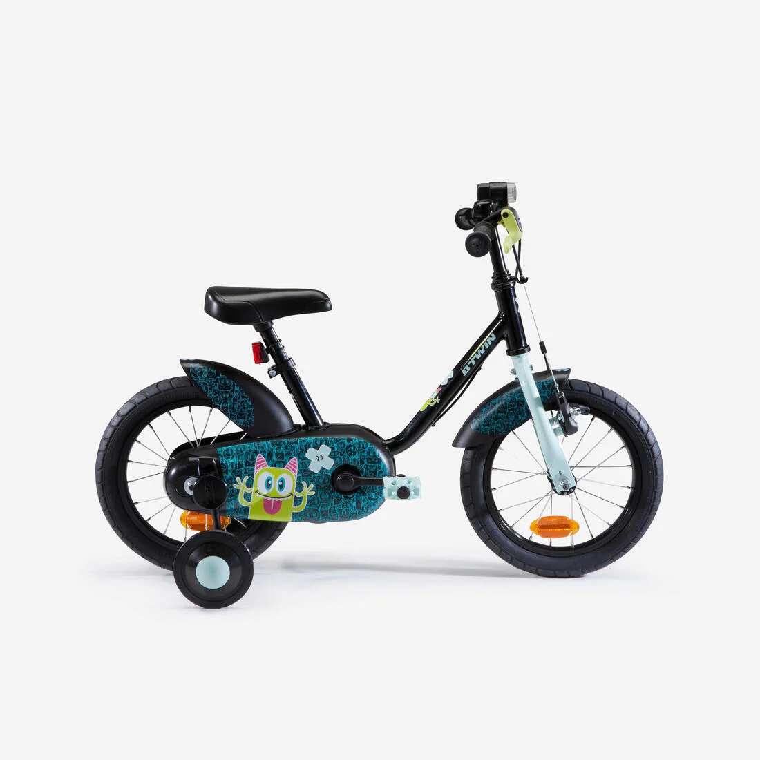 KIDS 14'' BIKE MONSTERS 500 3-5 YEARS OLD
