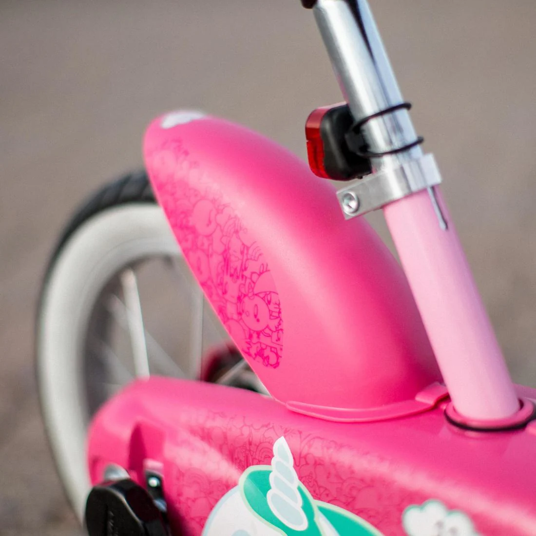KIDS 14" BIKE UNICORN 500 3-5 YEARS OLD - Image 7