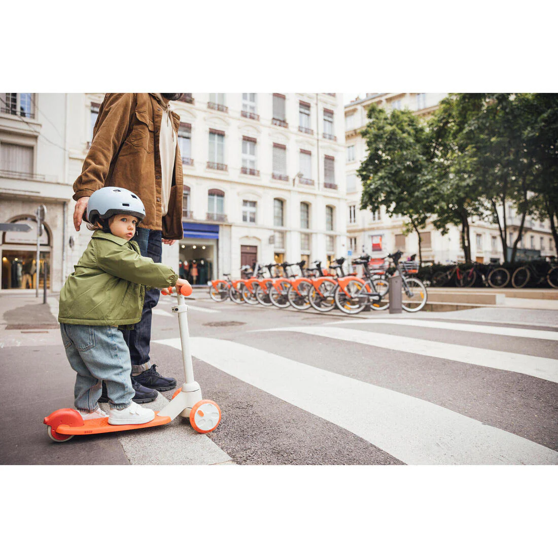 Kids' 3-Wheeled Scooter B500-Lavender - Image 18