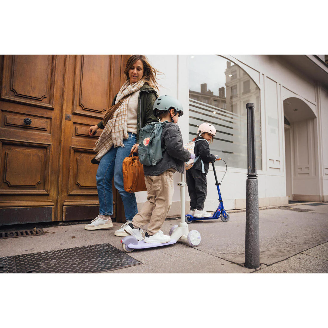 Kids' 3-Wheeled Scooter B500-Lavender - Image 22