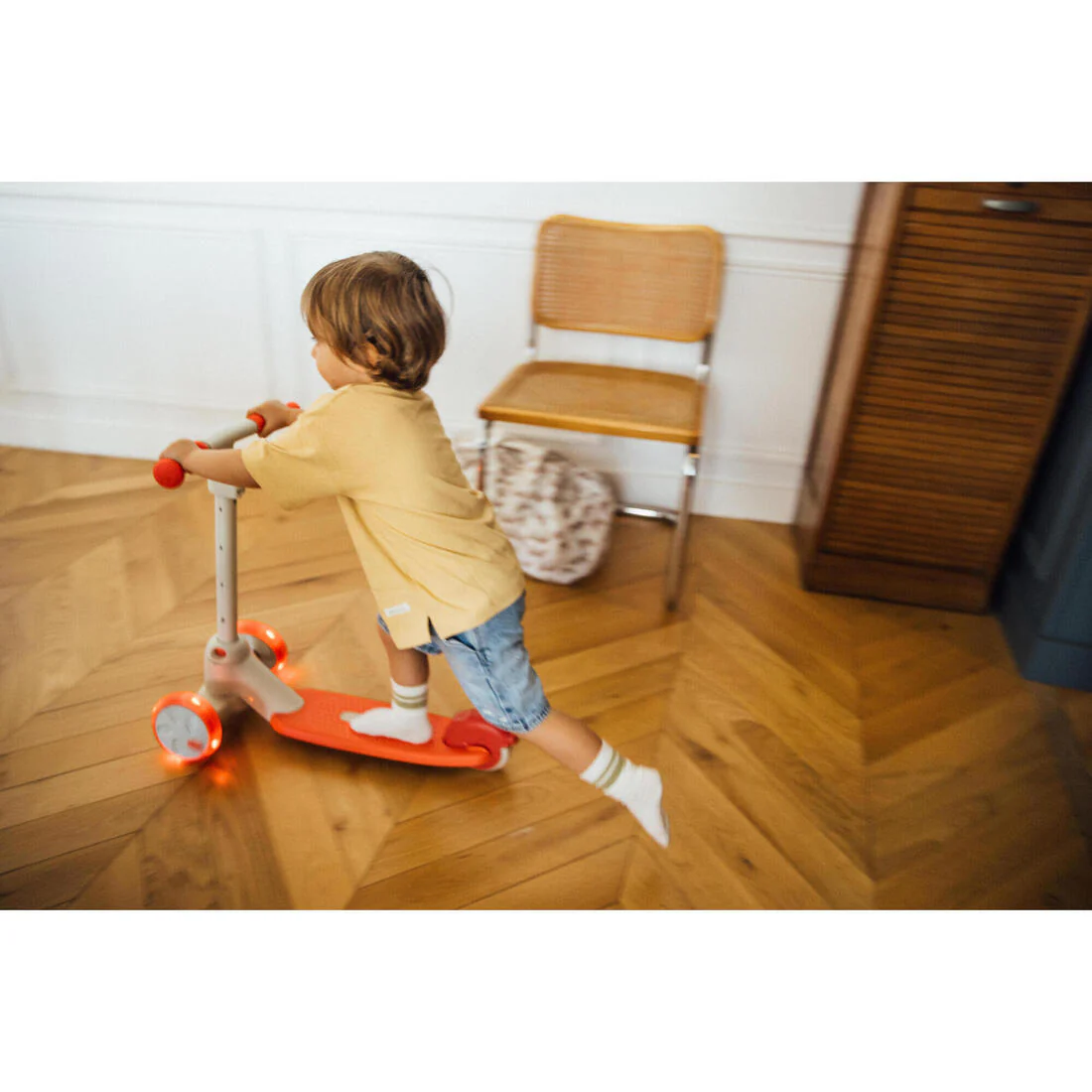 Kids' 3-Wheeled Scooter B500-Lavender - Image 24