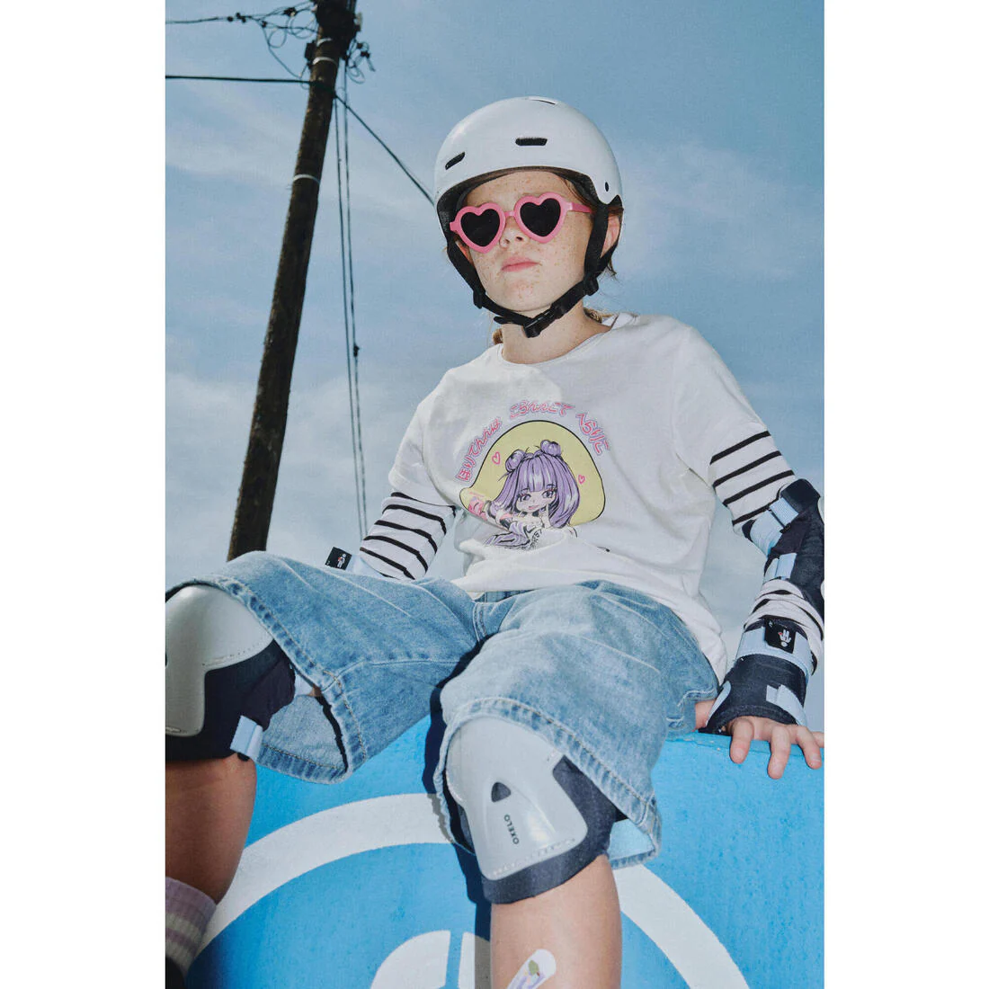 Kids' 3x2 Skating Scooter Skateboard Protectors Set Play - Image 44