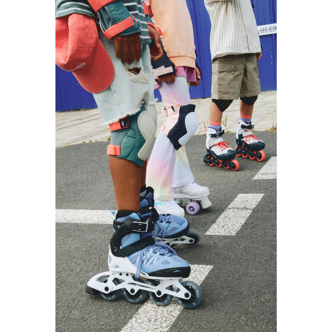 Kids' 3x2 Skating Scooter Skateboard Protectors Set Play - Image 48