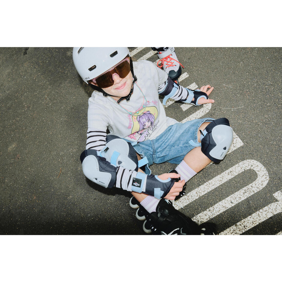 Kids' 3x2 Skating Scooter Skateboard Protectors Set Play - Image 49