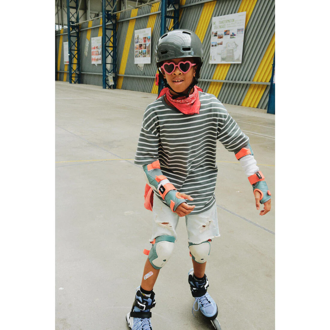 Kids' 3x2 Skating Scooter Skateboard Protectors Set Play - Image 53