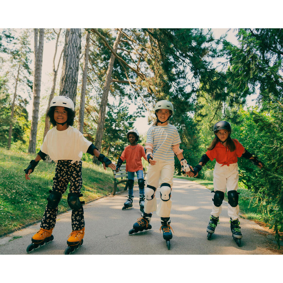 Kids' 3x2 Skating Scooter Skateboard Protectors Set Play - Image 7