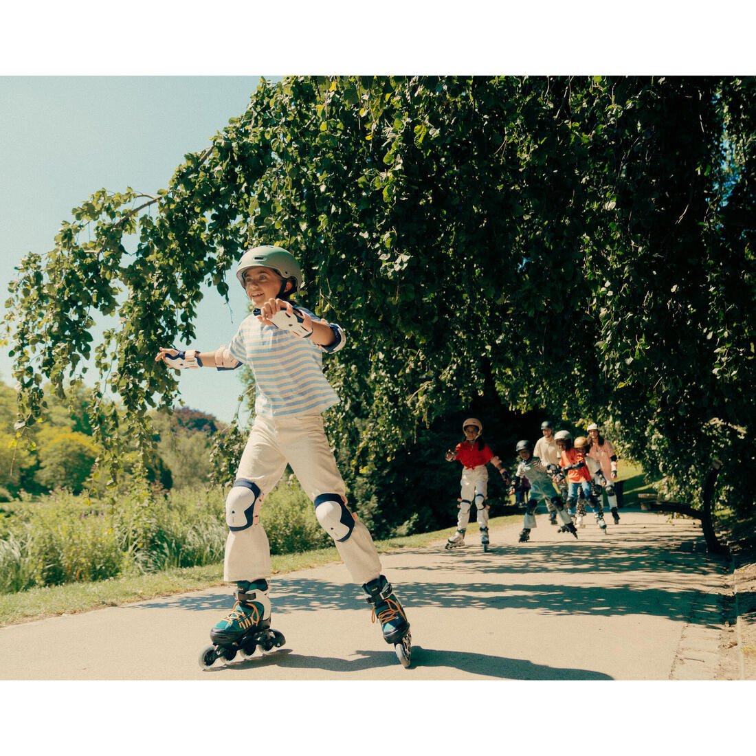 Kids' 3x2 Skating Scooter Skateboard Protectors Set Play - Image 70