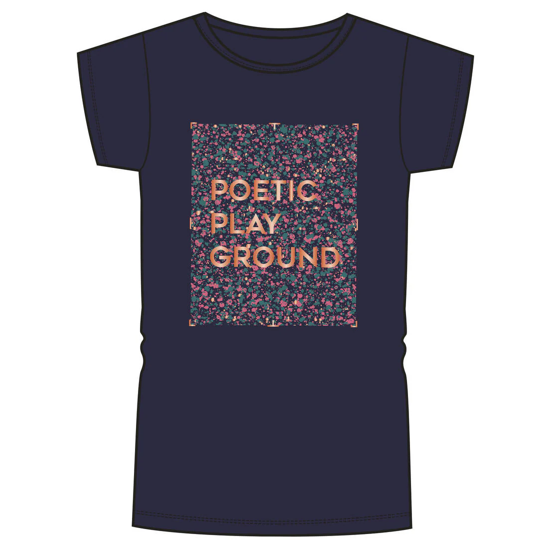 Kids' Basic Cotton T-Shirt Print - Image 14