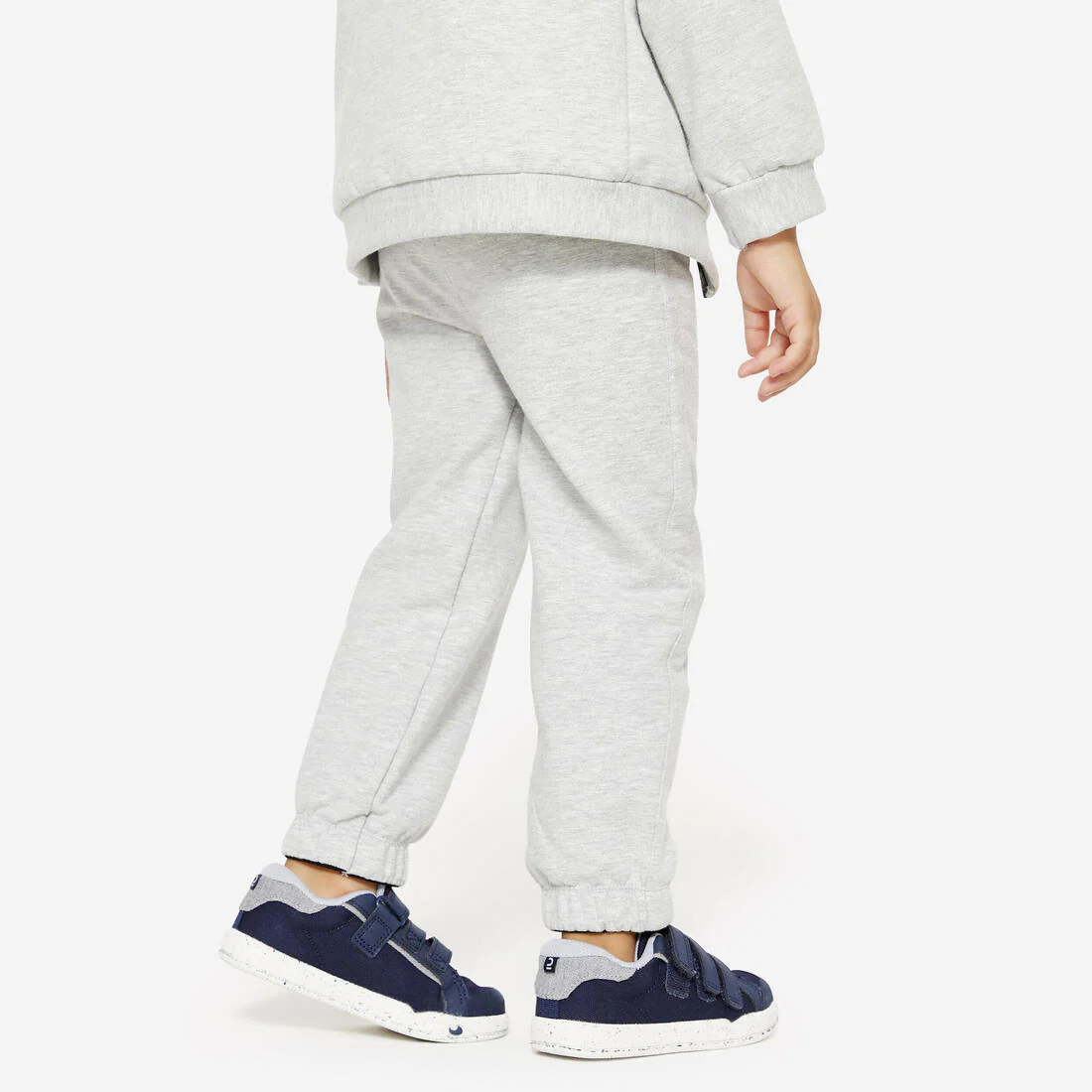 Kids' Basic Warm Regular-Fit Tracksuit - Grey - Image 4