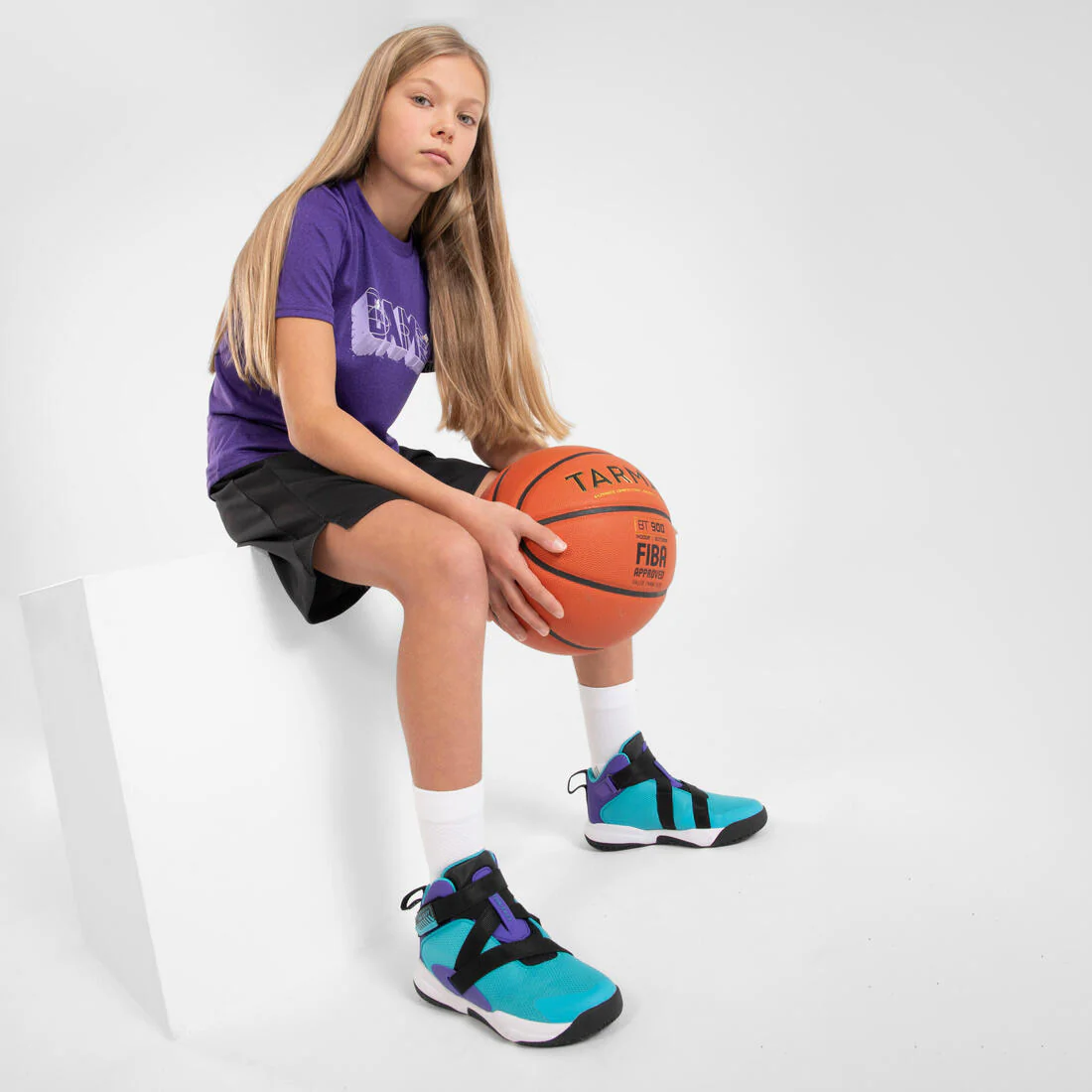 Kids' Basketball Shorts SH500 - Image 4