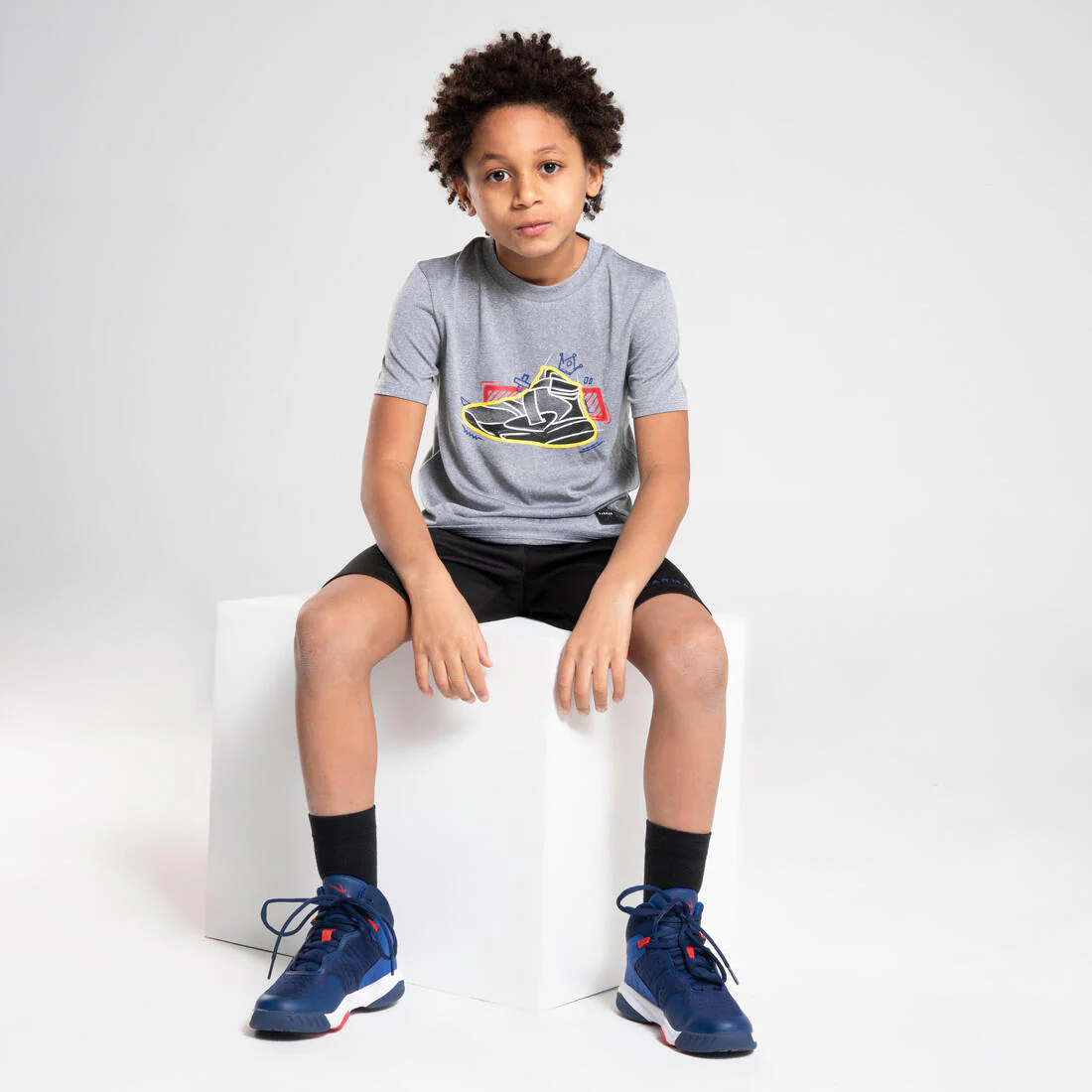 Kids' Basketball T-Shirt / Jersey TS500 Fast - Image 7
