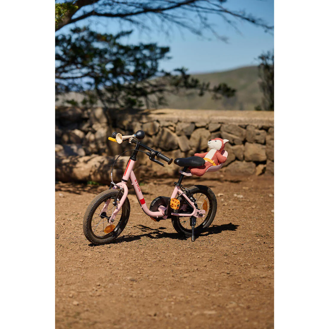 Kids' Bike Plushie Seat - Pink - Image 7