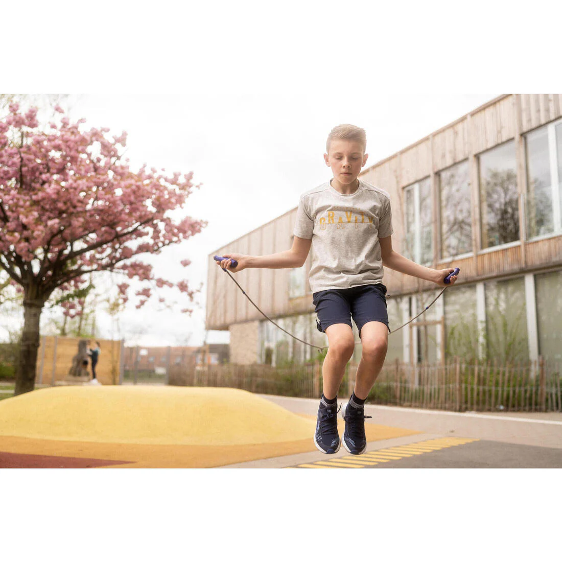 Kids' Breathable Cotton T-Shirt 500 - Image 13