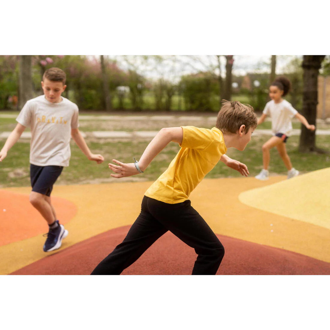 Kids' Breathable Cotton T-Shirt 500 - Image 16