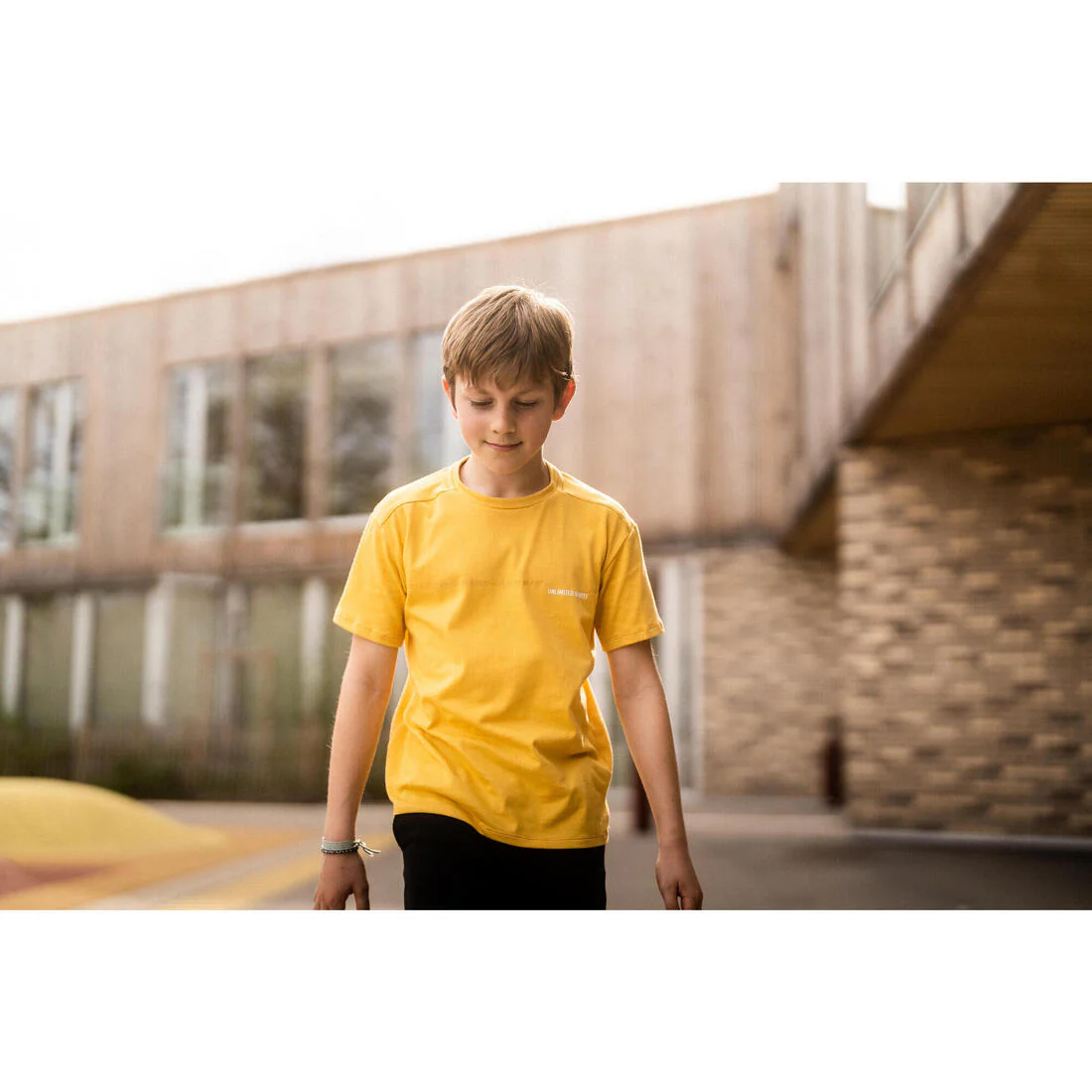 Kids' Breathable Cotton T-Shirt 500 - Image 19