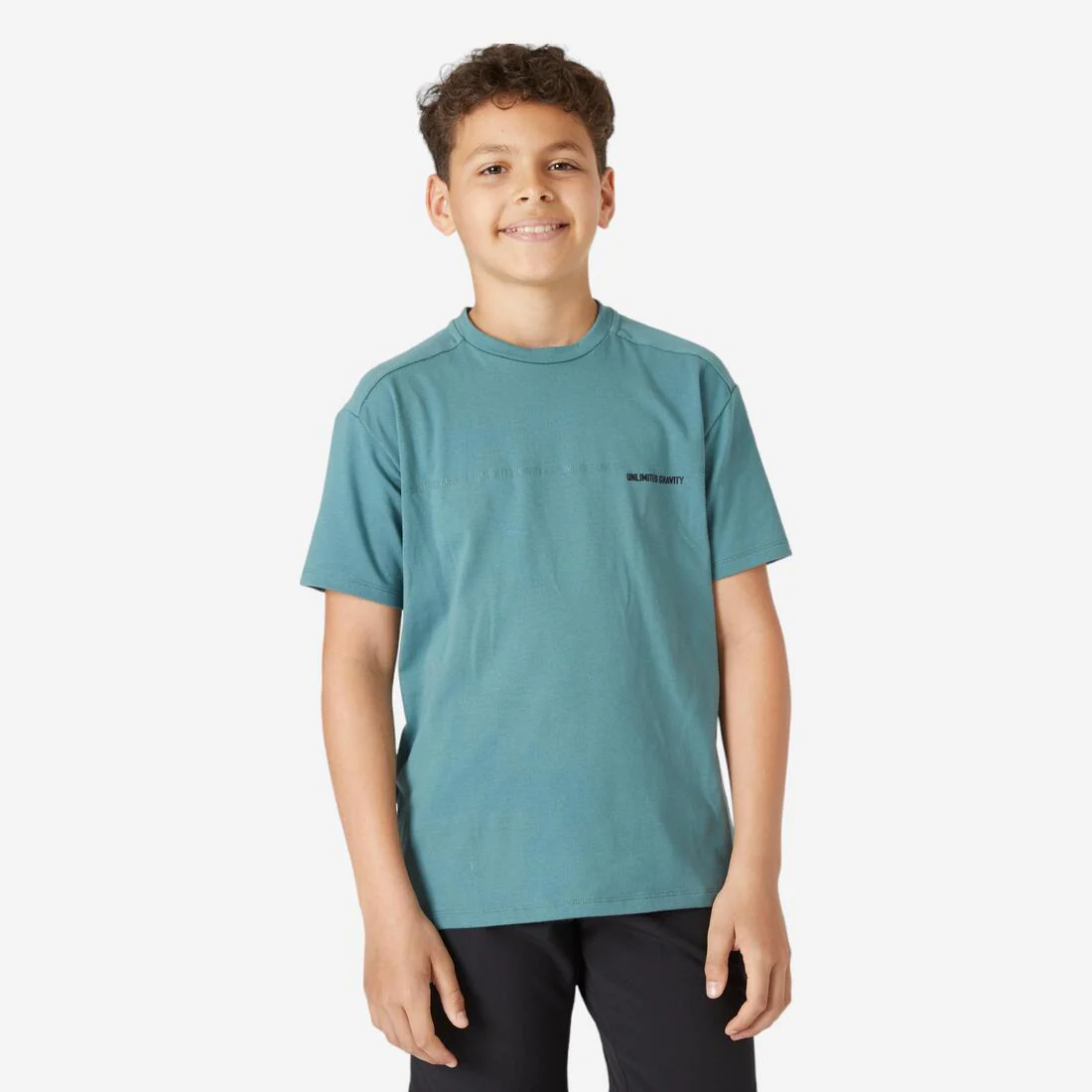 Kids' Breathable Cotton T-Shirt 500 - Image 2