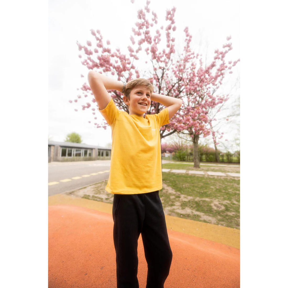 Kids' Breathable Cotton T-Shirt 500 - Image 20