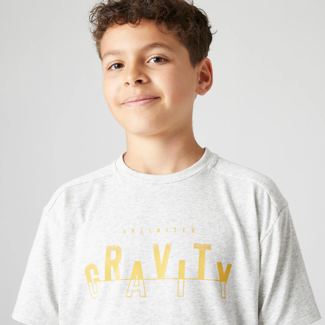 Kids' Breathable Cotton T-Shirt 500 - Image 4