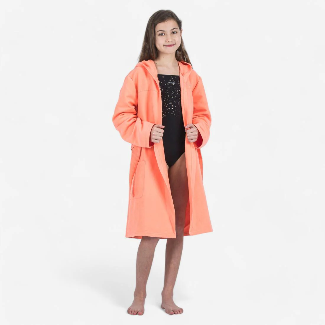 Kids compact microfibre pool bathrobe - Image 2
