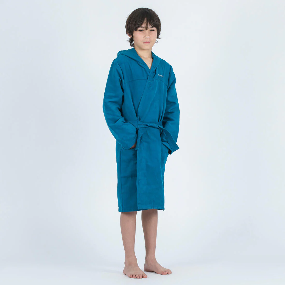 Kids compact microfibre pool bathrobe - Image 3