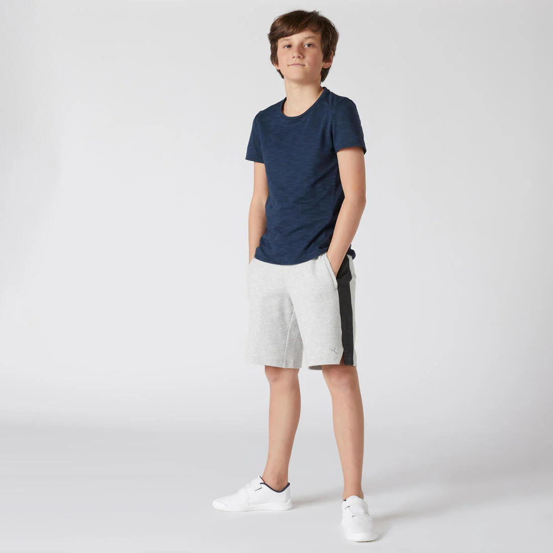 Kids' Cotton Shorts 500 - Light - Image 5