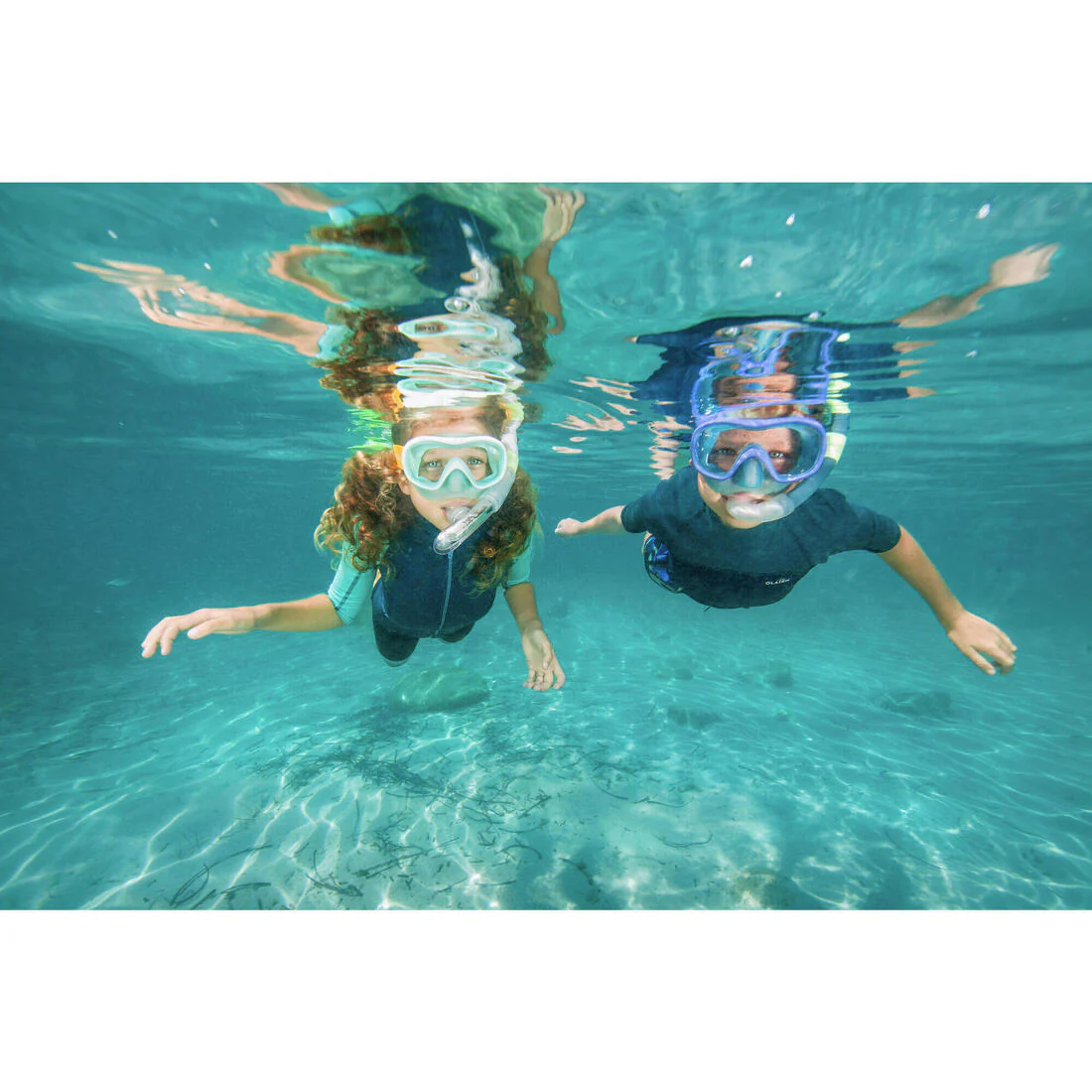 Kids diving mask - 100 comfort pastel - Image 8