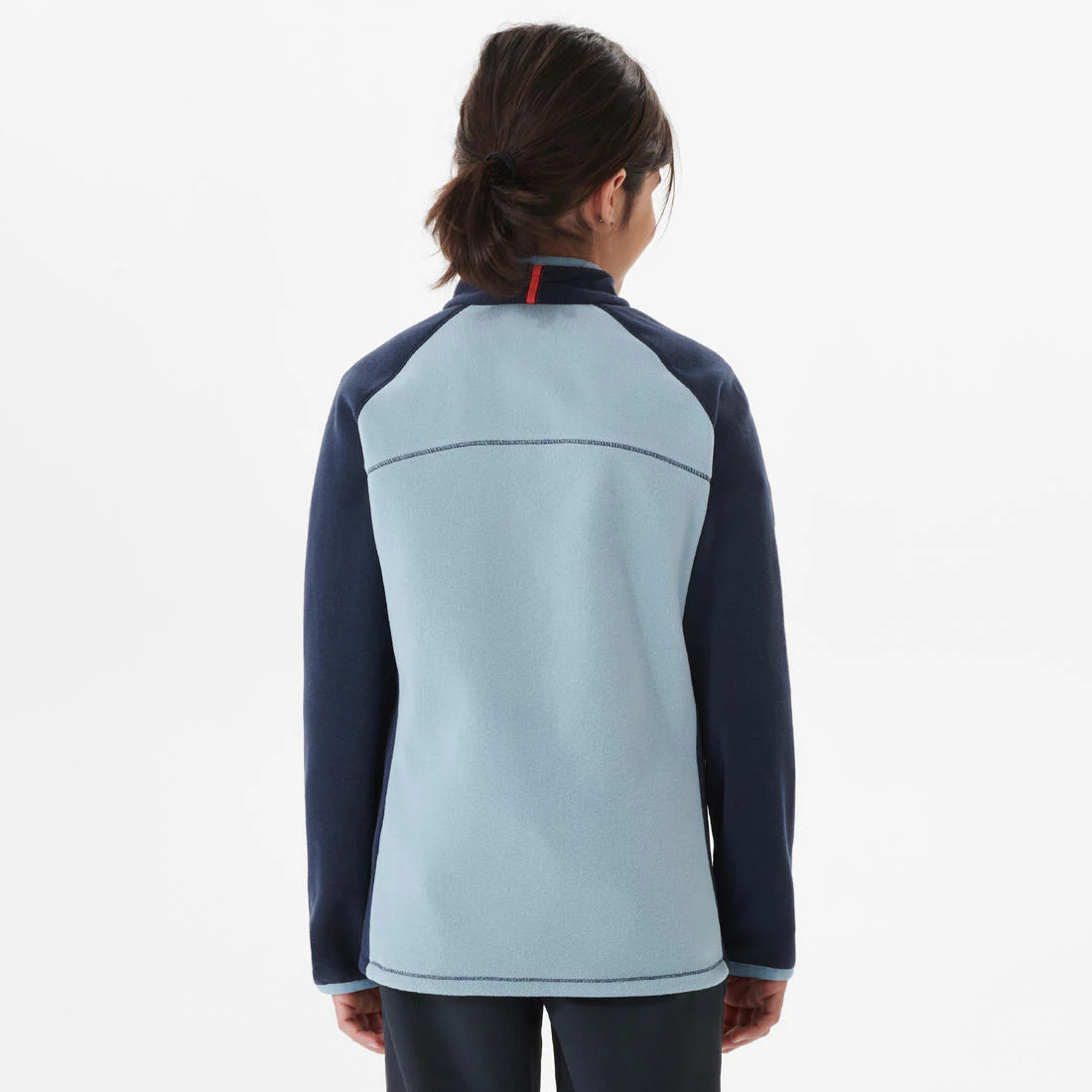 Kids' Fleece Hiking Jacket MH150 7-15 Years - Blue - Image 4